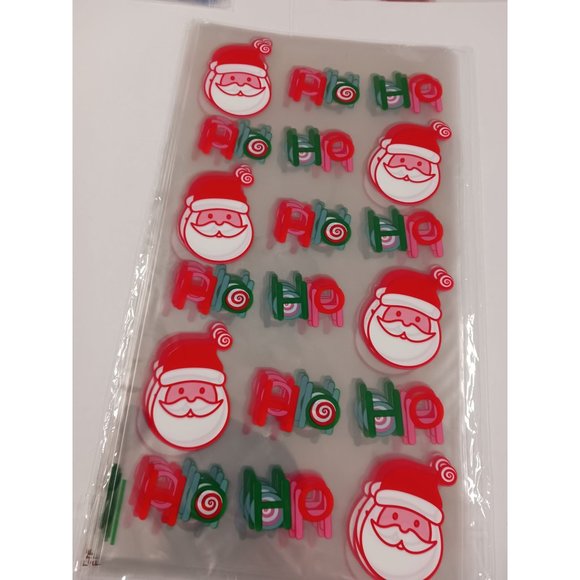 Tomnk 160 Pieces Christmas Cellophane Bags NEW - Picture 8 of 11